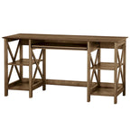 Saint Birch Honduras 58 Transitional Open Shelves Writing Desk