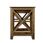 Saint Birch Honduras 58 Transitional Open Shelves Writing Desk