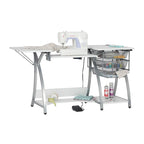 Sew Ready Pro Stitch Sewing and Craft Table with Storage