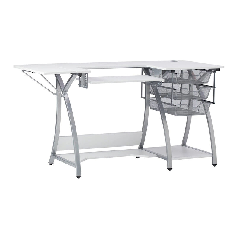 Sew Ready Pro Stitch Sewing and Craft Table with Storage