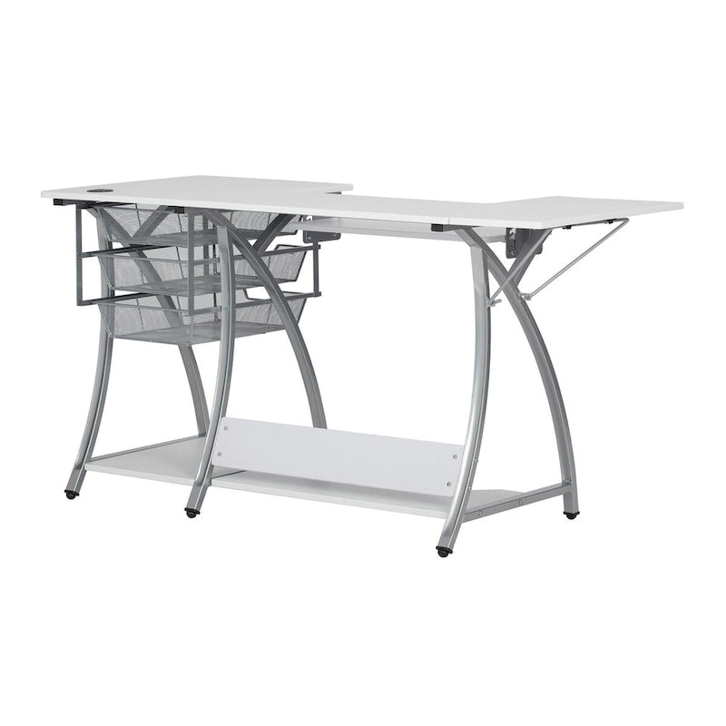 Sew Ready Pro Stitch Sewing and Craft Table with Storage