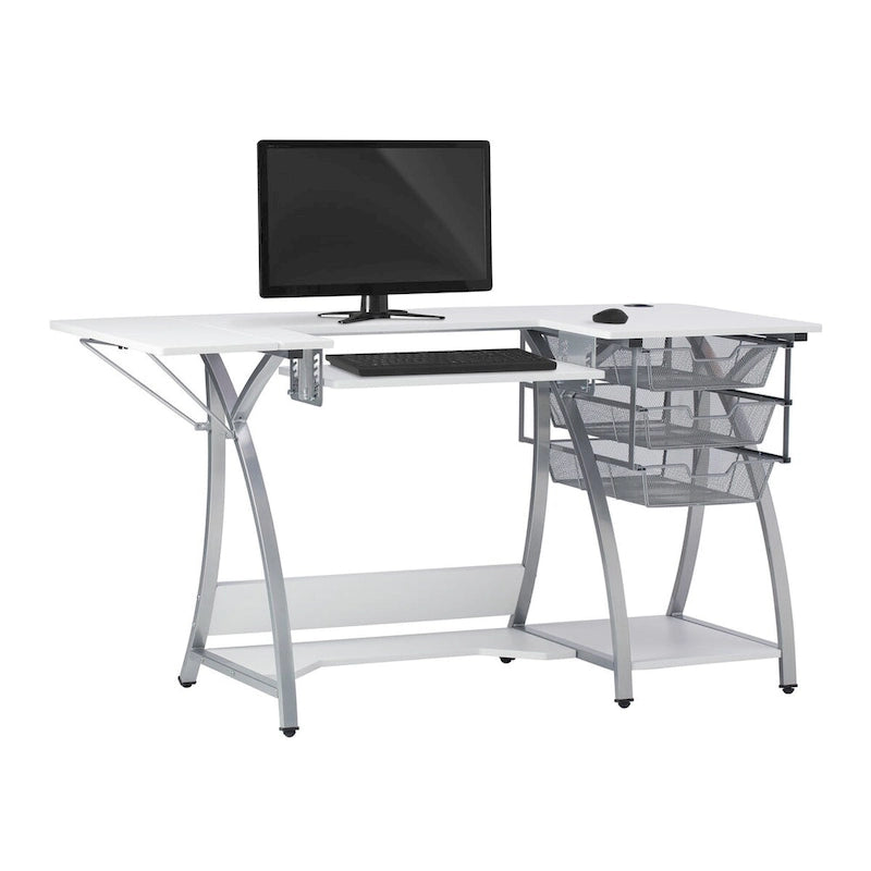 Sew Ready Pro Stitch Sewing and Craft Table with Storage