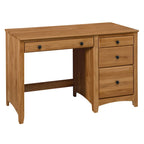 Solid Wood 4 Drawer Desk