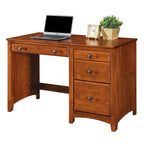 Solid Wood 4 Drawer Desk