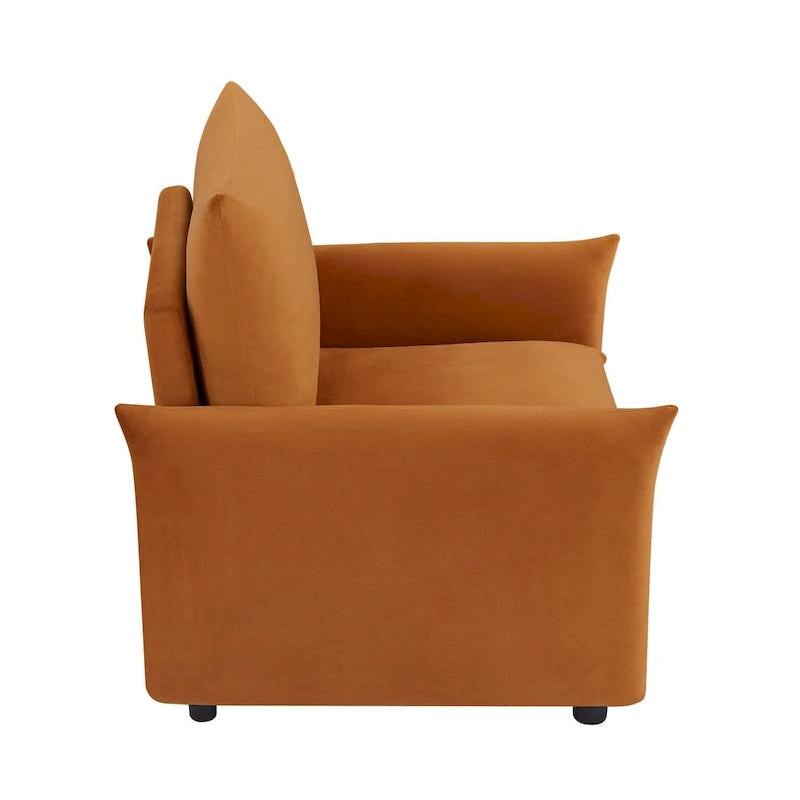 Lilian 33inW Modern Armchair Accent Chair Sofa Lounge Chair(Set of 2)