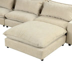 Sectional Sofa Cloud Sofa Chenille Upholstered Sofa