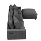 Sectional Sofa Cloud Sofa Chenille Upholstered Sofa