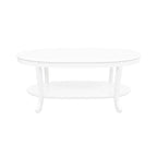 Modena Rusitc White Wood Coffee Table