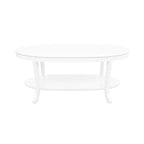 Modena Rusitc White Wood Coffee Table