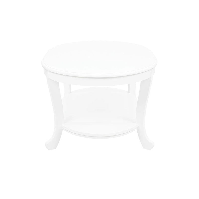 Modena Rusitc White Wood Coffee Table