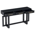 Elegant Console Table with Three Drawers, Extra Long Entryway Table for Entryway, Hallway, Living Room, Foyer