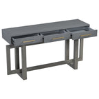 Elegant Console Table with Three Drawers, Extra Long Entryway Table for Entryway, Hallway, Living Room, Foyer