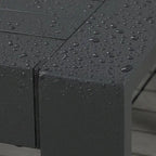 Aoodor Aluminum Outdoor Coffee Table - Stylish and Durable Addition to Your Outdoor Space