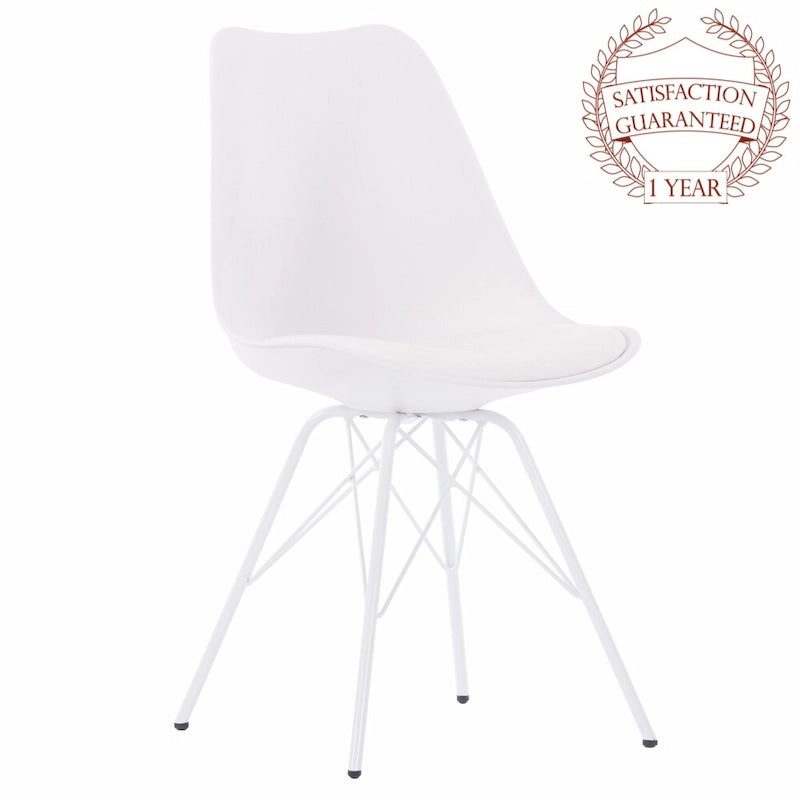 Porthos Home Mid-Century Modern Set of 2 Dining Room Chairs - N/A
