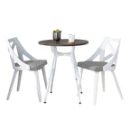 Ciara-Charlotte Round 3-Piece Dinette Set