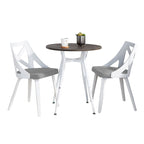 Ciara-Charlotte Round 3-Piece Dinette Set