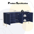 Mid-Century Four Door Storage Buffets Sideboards