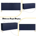 Mid-Century Four Door Storage Buffets Sideboards