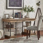 Barnstone Cornice 1-drawer Storage Writing Desk by  Artisan
