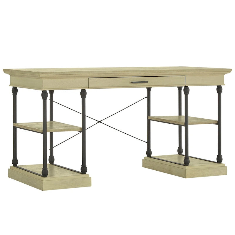 Barnstone Cornice 1-drawer Storage Writing Desk by  Artisan