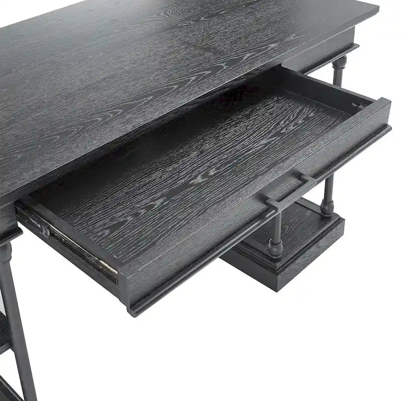 Barnstone Cornice 1-drawer Storage Writing Desk by  Artisan