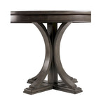 44 Round Dining Table, Solid Wood Finish Classic Designno chairs