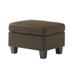 1PCS Fabric Ottoman