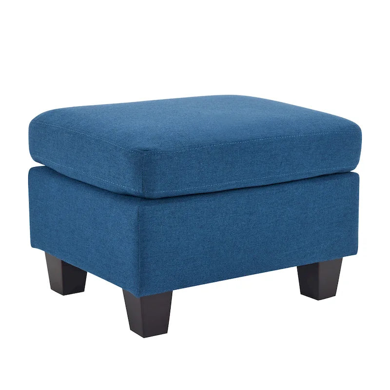 1PCS Fabric Ottoman
