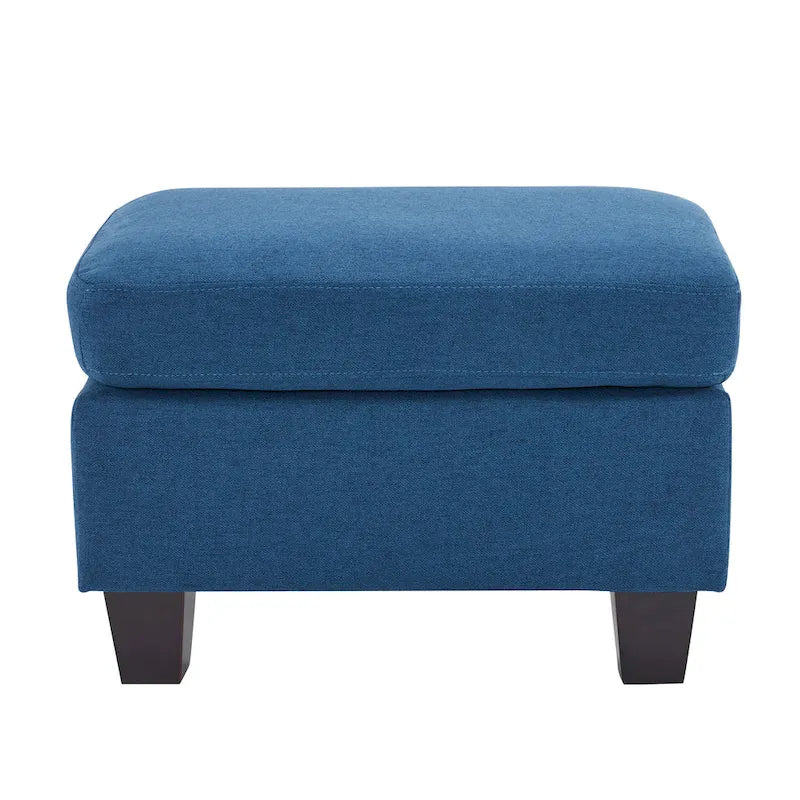 1PCS Fabric Ottoman