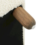 Naci Modern Boucle Ottoman Bench by
