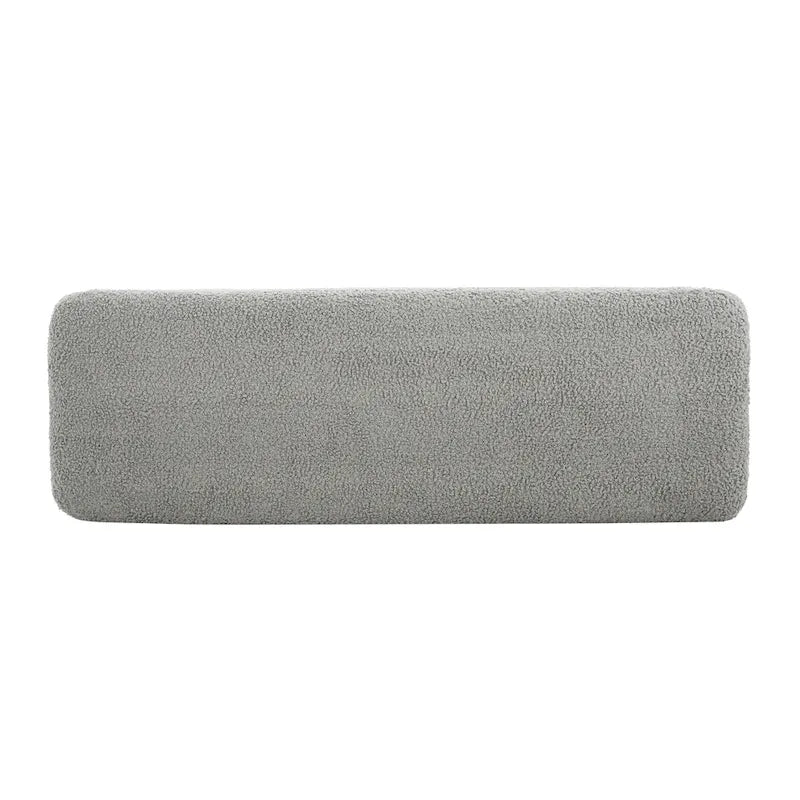 Naci Modern Boucle Ottoman Bench by
