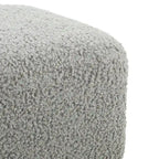 Naci Modern Boucle Ottoman Bench by