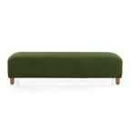 Naci Modern Boucle Ottoman Bench by