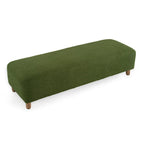 Naci Modern Boucle Ottoman Bench by
