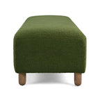 Naci Modern Boucle Ottoman Bench by
