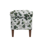 Wallen Traditional Rolled Arm Storage Bench Ottoman with Nailheads