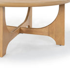 Couture Sasha Wood Coffee Table - 40Wx40Dx18H