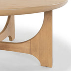 Couture Sasha Wood Coffee Table - 40Wx40Dx18H