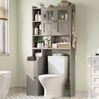 Over The Toilet Bathroom Storage Cabinet Toilet Storage Shelves