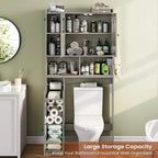 Over The Toilet Bathroom Storage Cabinet Toilet Storage Shelves