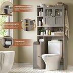 Over The Toilet Bathroom Storage Cabinet Toilet Storage Shelves
